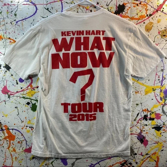 Kevin Hart “What Now” 2015 Tour Souvenir T-shirt - Picture 3 of 3